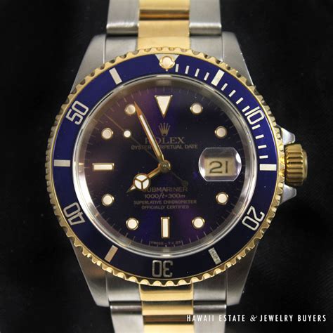 rolex submariner bicolor blau|Rolex Submariner value chart.